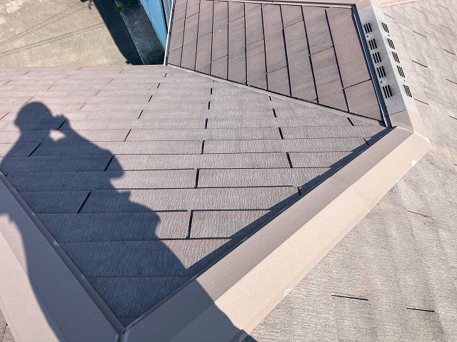 棟の形状と長さを確認